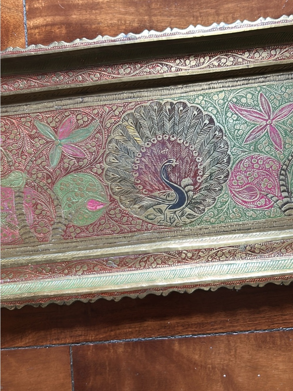 Vintage Oblong Serving Tray
